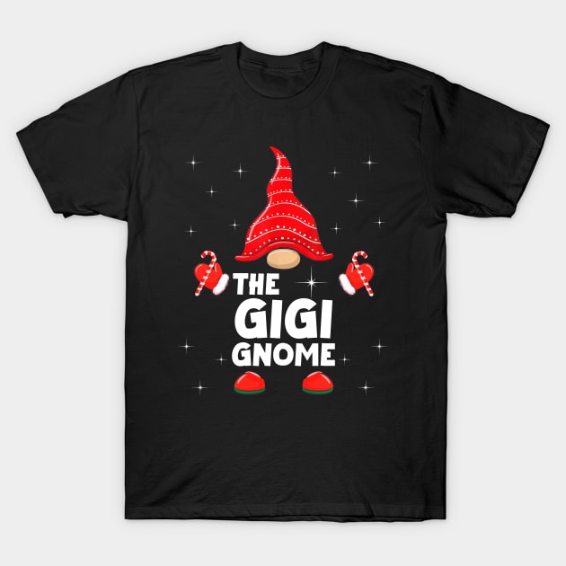 The Gigi Gnome Matching Family Christmas Pajama T-Shirt by Foatui